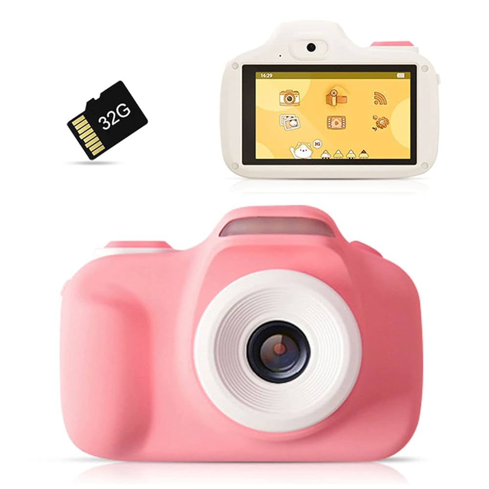 Amazon.co.jp: 子供用カメラ 2024新しい トイカメラ 前後の